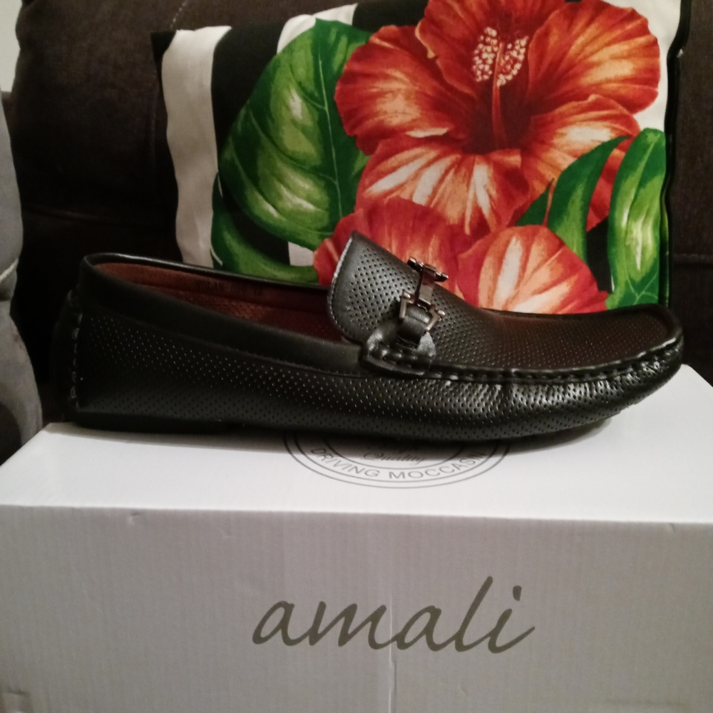 Mens leather shoes 12 black